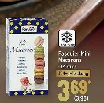 METRO Pasquier Mini Macarons Angebot