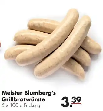 Handelshof Meister Blumberg's Grillbratwürste 5x100g Angebot