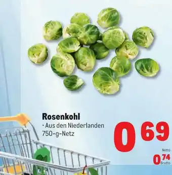 METRO Rosenkohl Angebot