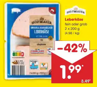 Netto Marken-Discount Leberkäse Angebot