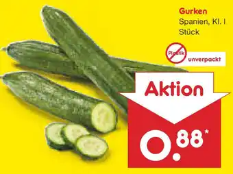 Netto Marken-Discount Gurken Angebot