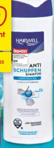 Netto Marken-Discount HAIRWELL Anti Schuppen Shampoo Angebot