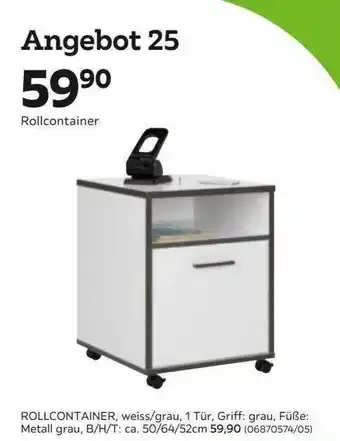 Mömax Rollcontainer Angebot