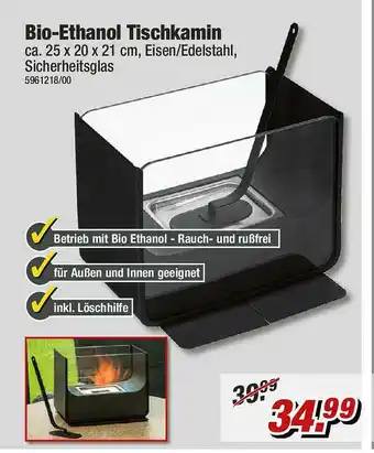 Poco Bio-ethanol Tischkamin Angebot