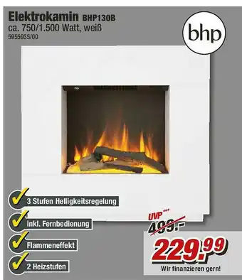 Poco Elektrokamin Bhp130b Angebot