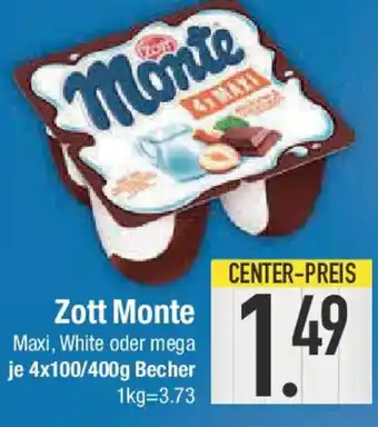 E-Center Zott Monte Maxi, Angebot