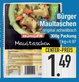 E-Center Bürger Maultaschen Angebot