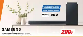 Expert SAMSUNG Soundbar HW-Q610GC Angebot