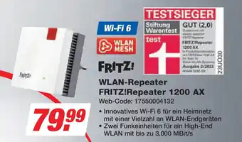 Expert FRITZ! FRITZ Repeater 1200 AX Angebot