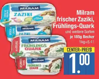 E-Center Milram frischer Zaziki, Frühlings-Quark Angebot