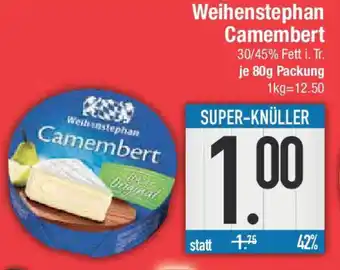 E-Center Weihenstephan Camembert Angebot