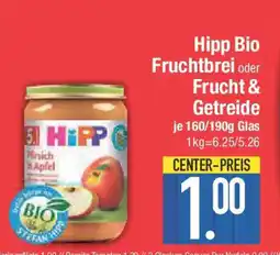 E-Center Hipp Bio Fruchtbrei oder Frucht & Getreide Angebot