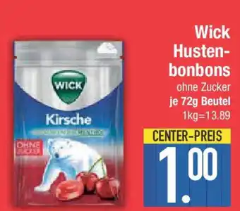 E-Center Wick Husten- bonbons Angebot