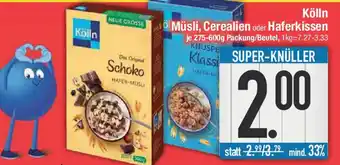 E-Center Kölln Müsli, Cerealien oder Haferkissen Angebot