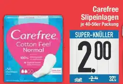 E-Center Carefree Slipeinlagen Angebot