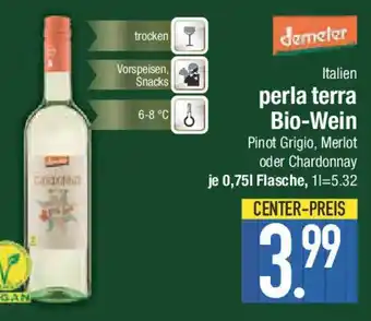 E-Center demeter perla terra Bio-Wein Angebot