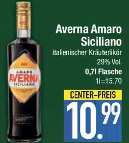 E-Center Averna Amaro Siciliano Angebot