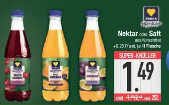 E-Center EDEKA Herzstacke Nektar oder Saft Angebot