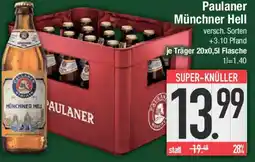 E-Center Paulaner Münchner Hell Angebot