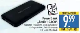 E-Center Powerbank ,,Basic 10.000 Angebot