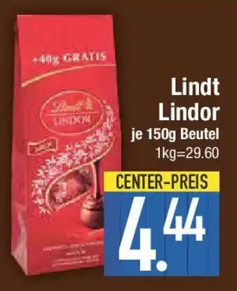 E-Center Lindt Lindor Angebot