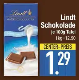 E-Center Lindt Schokolade Angebot