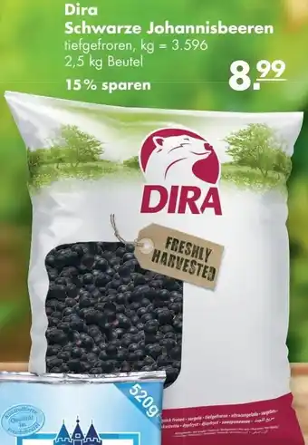 Handelshof Dira Schwarze Johannisbeeren 2,5kg Beutel Angebot