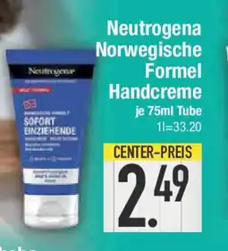 E-Center Neutrogena Norwegische Formel Handcreme Angebot