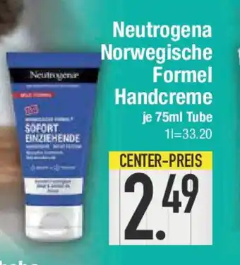 E-Center Neutrogena Norwegische Formel Handcreme Angebot