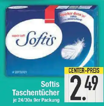 E-Center Softis Taschentücher Angebot