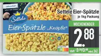 E-Center Settele Eier-Spätzle Angebot