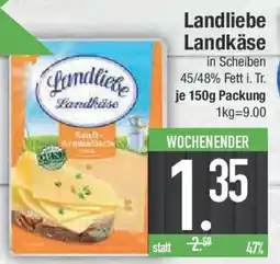 E-Center Landliebe Landkäse Angebot