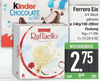 E-Center Ferrero Eis Kinder Angebot