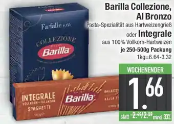 E-Center Barilla Collezione, Al Bronzo oder Integrale Angebot