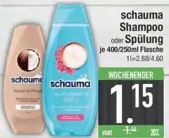 E-Center schauma Shampoo oder Spülung Angebot