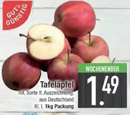 E-Center GUT & GÜNSTIG Tafeläpfel Angebot