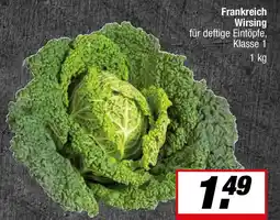 L. STROETMANN GROSSMARKT Frankreich Wirsing Angebot