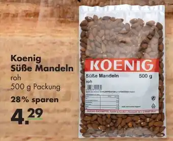 Handelshof Koenig Süße Mandeln 500g Angebot