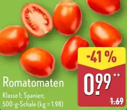 Aldi Nord Romatomaten Angebot