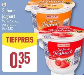 Aldi Nord MILSANI Sahnejoghurt Angebot