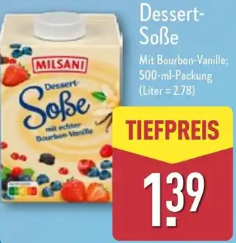 Aldi Nord MILSANI Dessert Soße Angebot