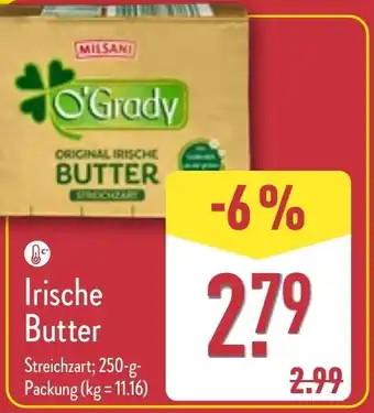 Aldi Nord MILSANI Irische Butter Angebot