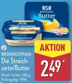 Aldi Nord WEIHENSTEPHAN Die Streichzarte/Butter Angebot