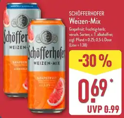 Aldi Nord SCHÖFFERHOFER Weizen-Mix Angebot