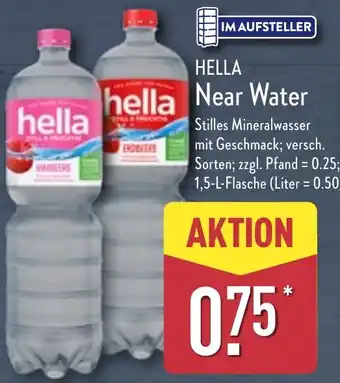 Aldi Nord HELLA Near Water Angebot