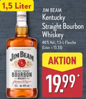 Aldi Nord JIM BEAM Kentucky Straight Bourbon Whiskey Angebot