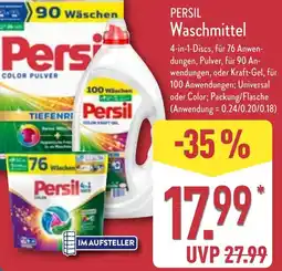 Aldi Nord PERSIL Waschmittel Angebot