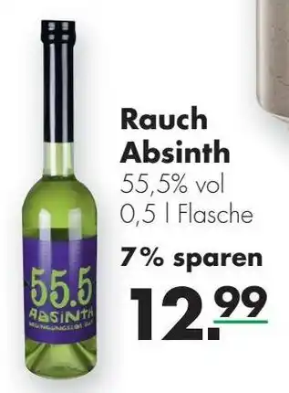 Handelshof Rauch Absinth 0,5L Angebot