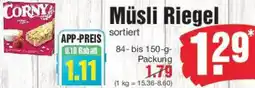 Edeka Corny Müsli Riegel Angebot