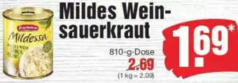 Edeka Mildes Weinsauerkraut Angebot